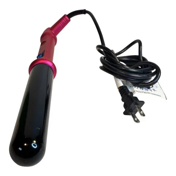 NuMe Magic Curling Wand 25mm Pink & Black Barrel - Picture 5 of 6
